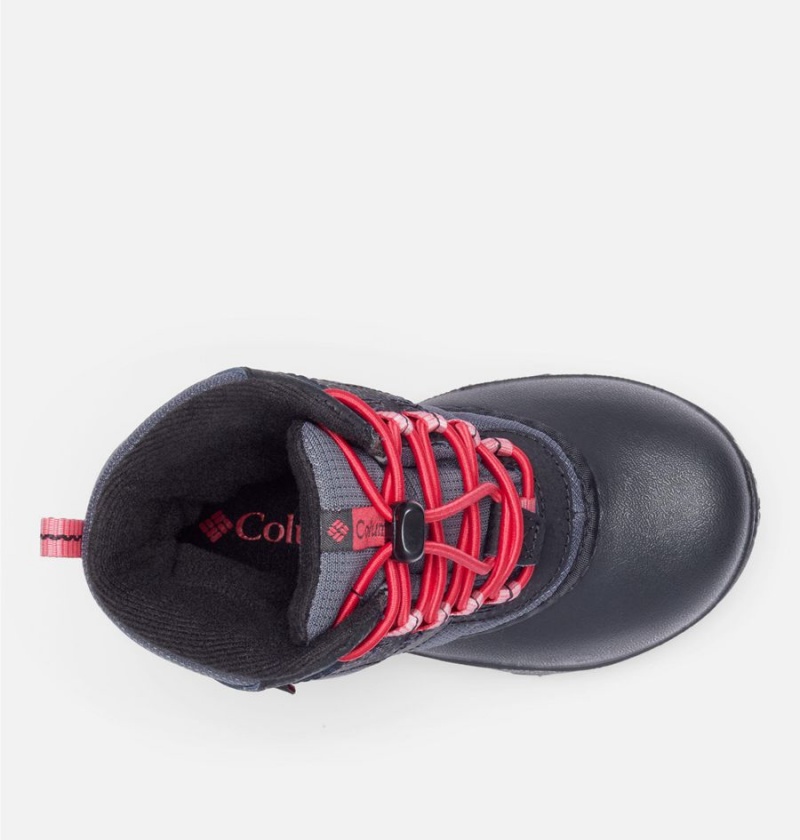 Columbia Rope Tow III Waterproof Warm Winter Kids' Boots Black | RDEAJB-560