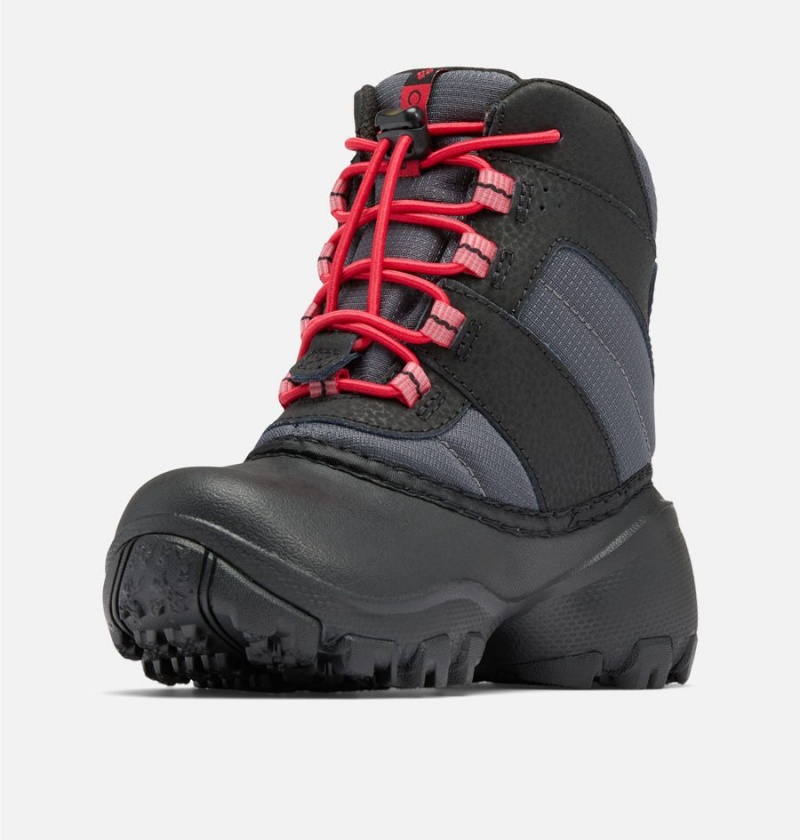 Columbia Rope Tow III Waterproof Warm Winter Kids' Boots Black | RDEAJB-560