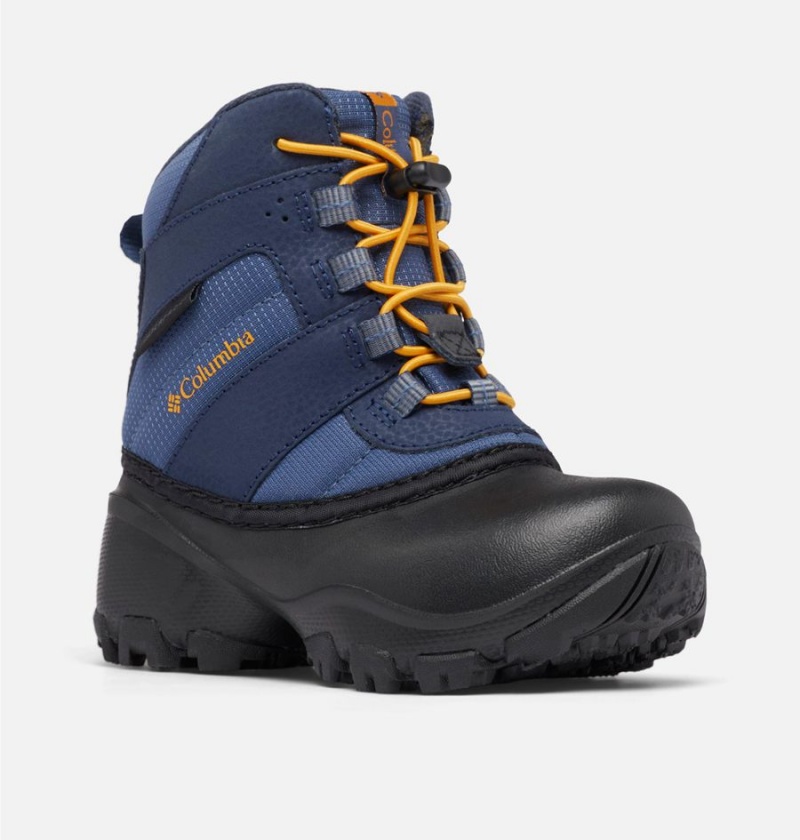 Columbia Rope Tow III Waterproof Warm Winter Kids' Boots Blue | XLBHDG-190