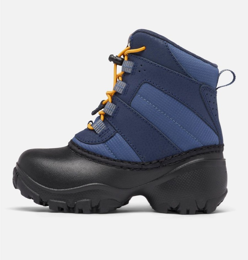 Columbia Rope Tow III Waterproof Warm Winter Kids' Boots Blue | XLBHDG-190