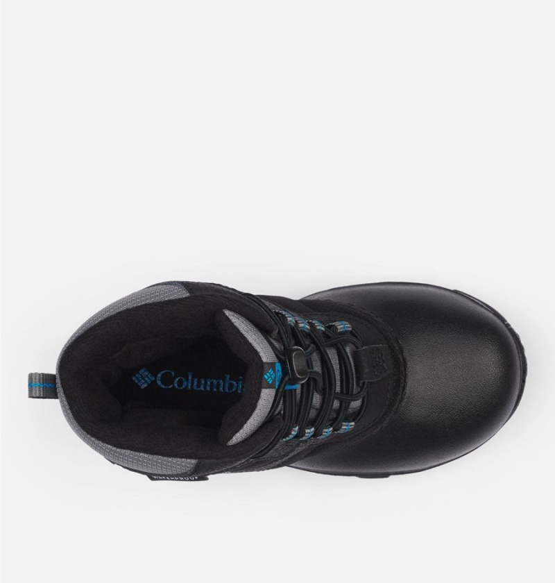 Columbia Rope Tow Waterproof Kids' Boots Black | USXJHW-901