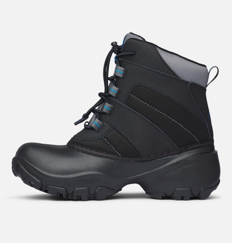 Columbia Rope Tow Waterproof Kids' Boots Black | USXJHW-901