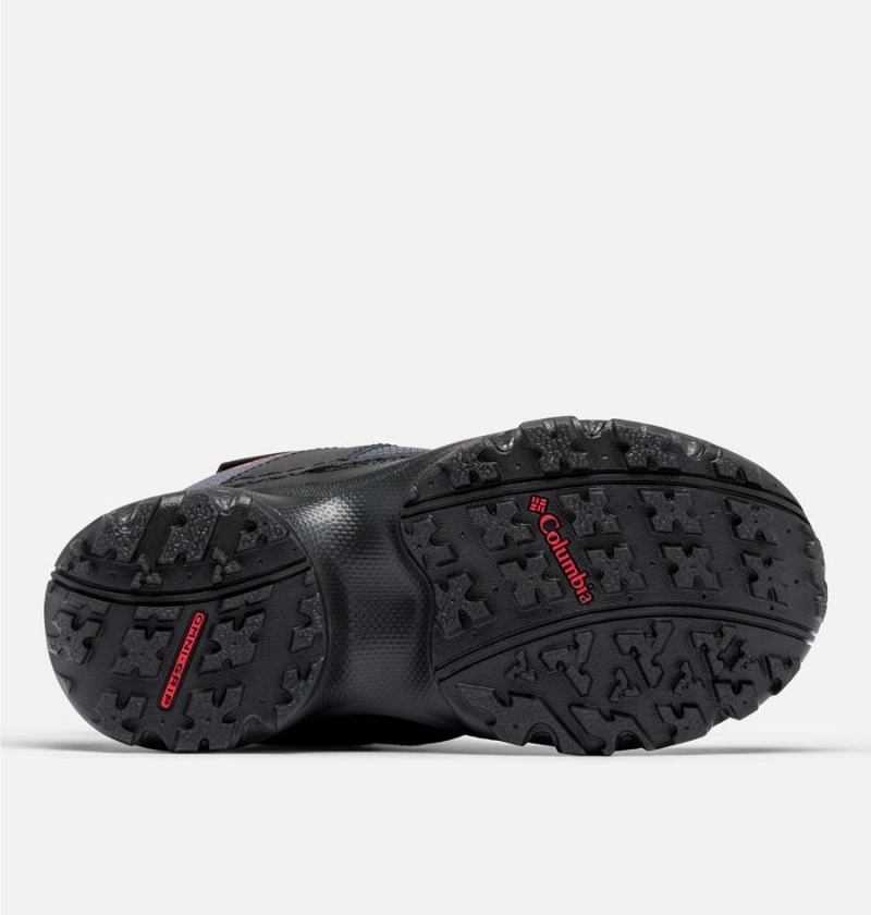 Columbia Rope Tow Waterproof Kids' Boots Black | MXFJZO-148