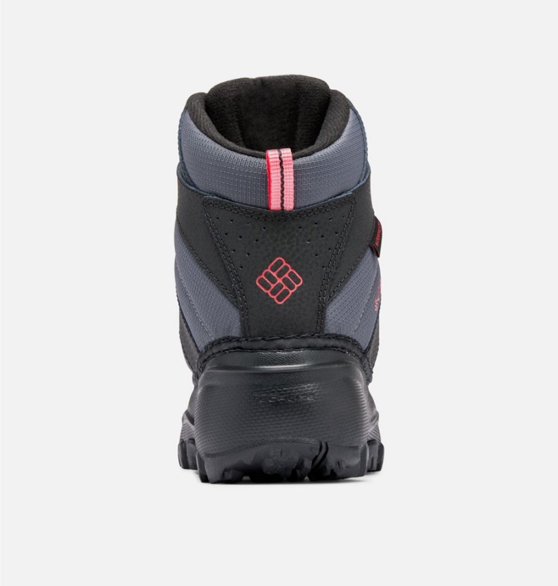 Columbia Rope Tow Waterproof Kids' Boots Black | MXFJZO-148