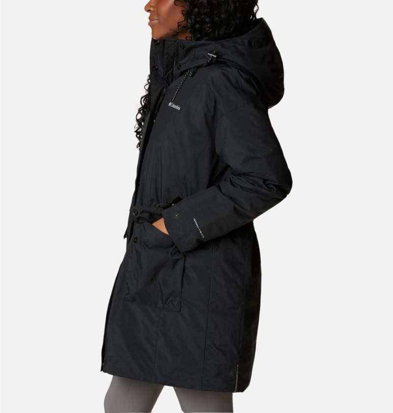 Columbia Rosewood Women's Coats Black | THVPXW-045