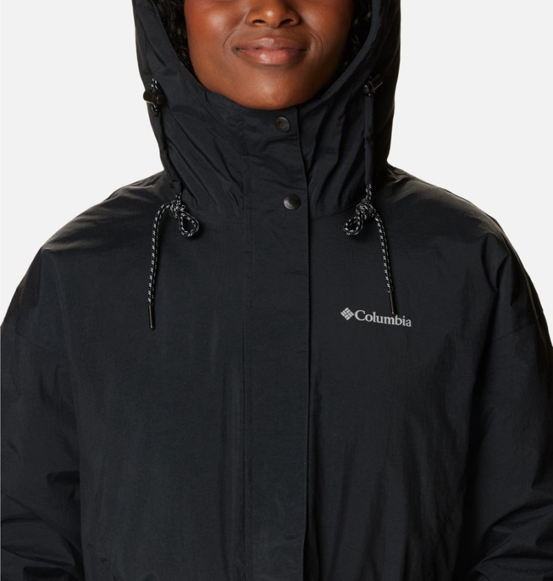 Columbia Rosewood Women's Coats Black | THVPXW-045