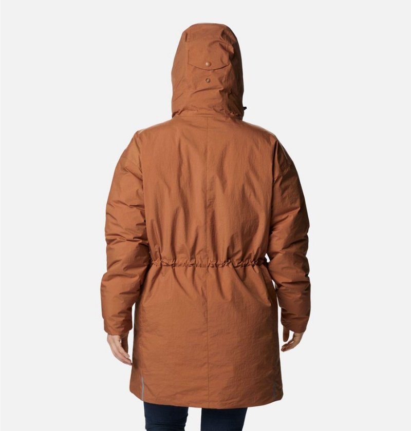 Columbia Rosewood Women's Coats Brown | KVJYUQ-681