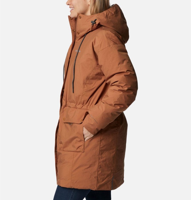 Columbia Rosewood Women's Coats Brown | KVJYUQ-681
