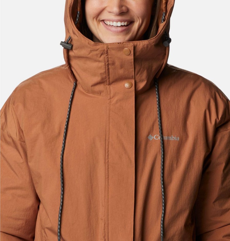 Columbia Rosewood Women's Coats Brown | KVJYUQ-681