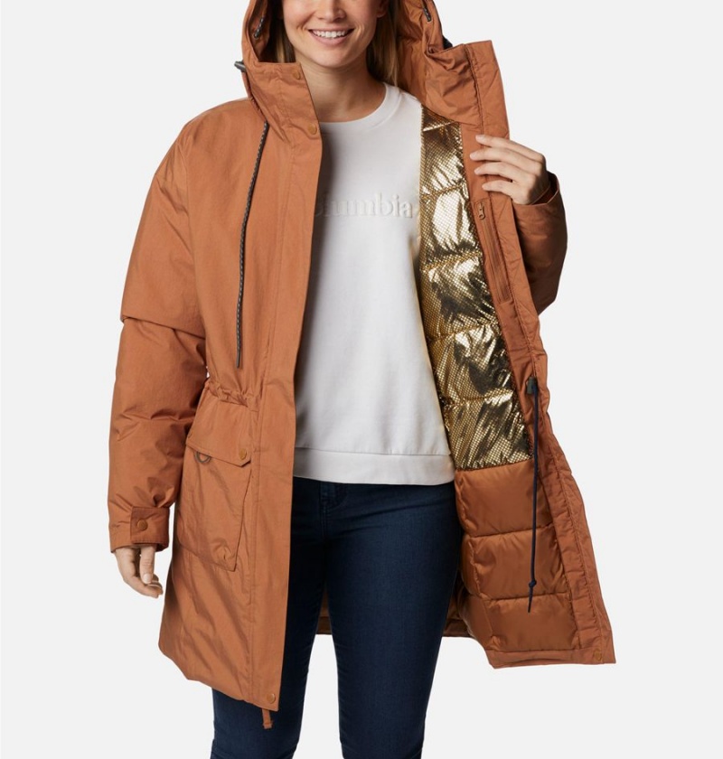 Columbia Rosewood Women's Coats Brown | KVJYUQ-681