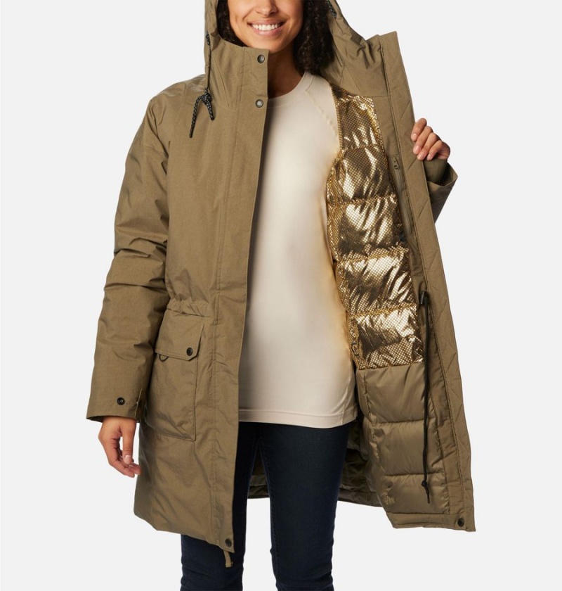 Columbia Rosewood Women's Coats Green | ITKEOB-532