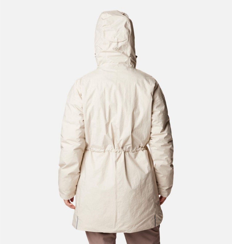 Columbia Rosewood Women's Coats White | NIAPWH-395