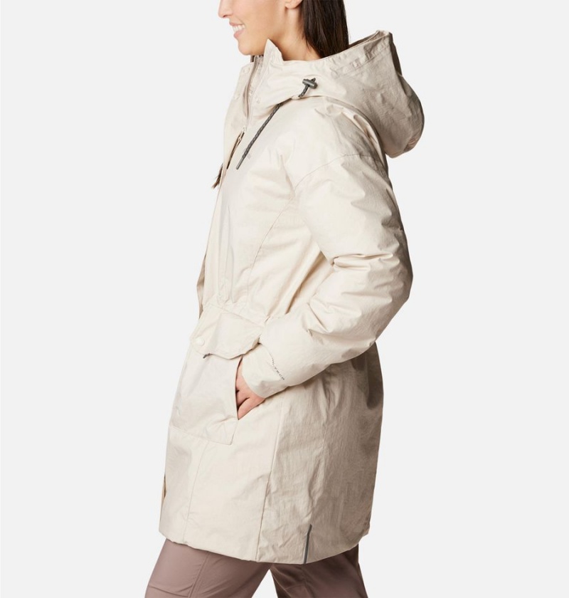 Columbia Rosewood Women's Coats White | NIAPWH-395