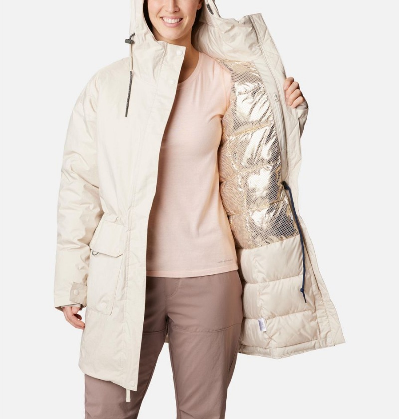 Columbia Rosewood Women's Coats White | NIAPWH-395