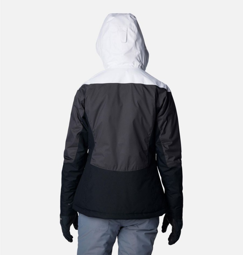 Columbia Rosie Run Insulated Women's Ski Jacket Black | THQJOR-524