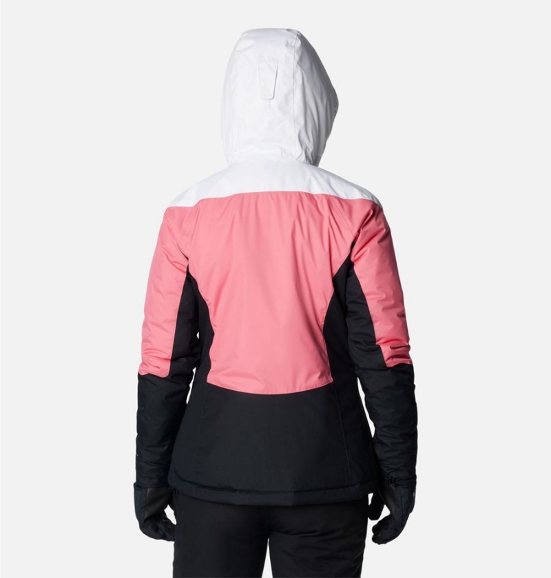 Columbia Rosie Run Insulated Women's Ski Jacket Pink | LQBAIG-863