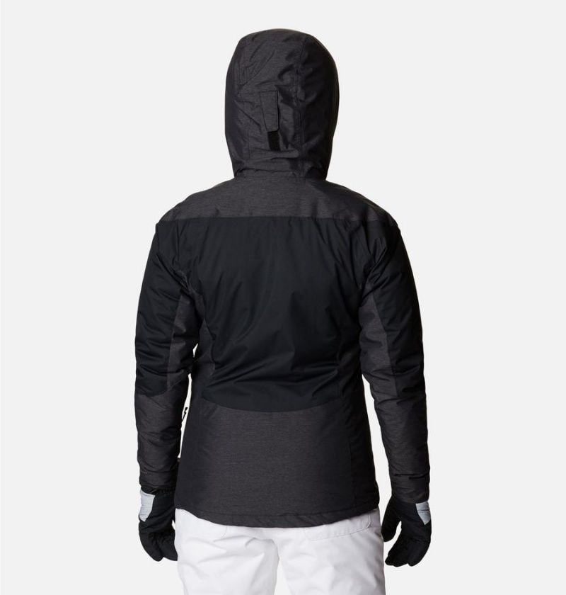 Columbia Rosie Run Insulated Women's Ski Jacket Black | HRXJBA-643
