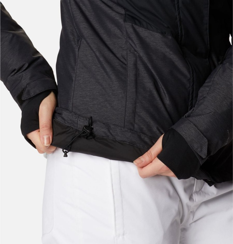 Columbia Rosie Run Insulated Women's Ski Jacket Black | HRXJBA-643