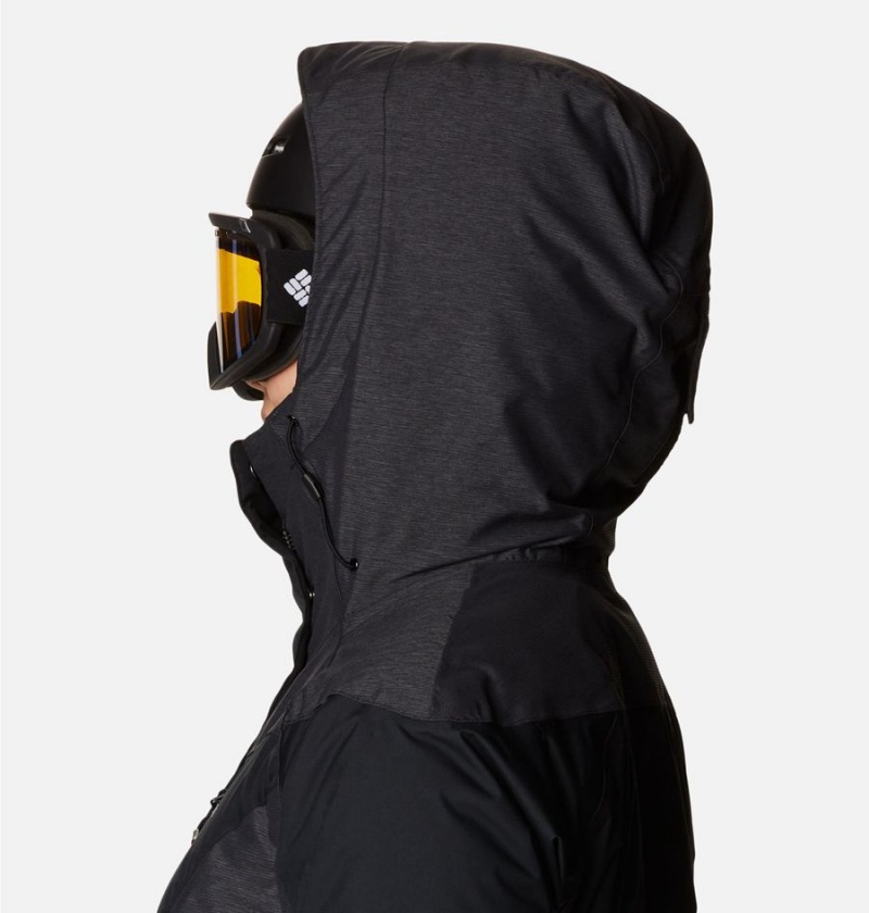 Columbia Rosie Run Insulated Women's Ski Jacket Black | HRXJBA-643