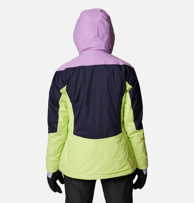 Columbia Rosie Run Insulated Women's Ski Jacket Navy | DSZXYP-764