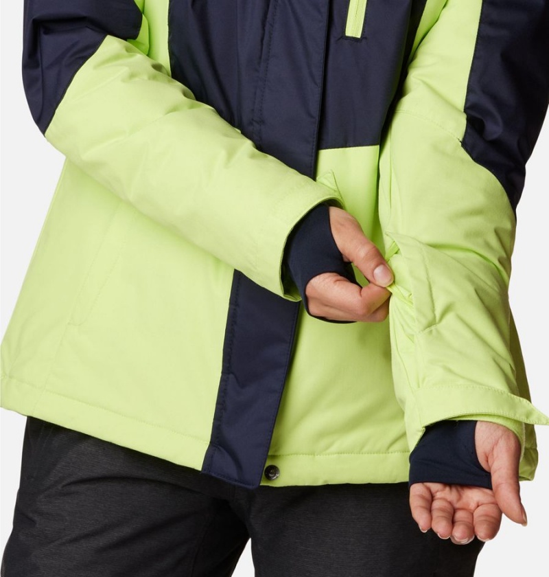 Columbia Rosie Run Insulated Women's Ski Jacket Navy | DSZXYP-764