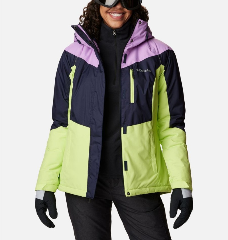 Columbia Rosie Run Insulated Women's Ski Jacket Navy | DSZXYP-764