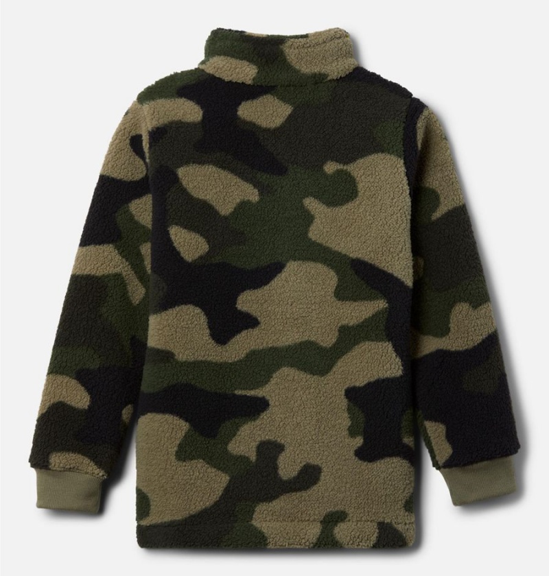 Columbia Rugged Ridge II Full Zip Sherpa Kids' Jacket Green | JRMKLQ-412