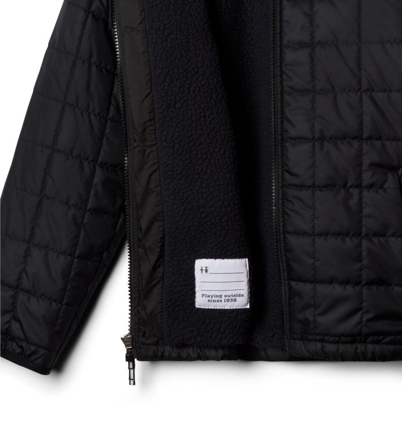 Columbia Rugged Ridge Sherpa Lined Kids' Jacket Black | KIRNVF-841