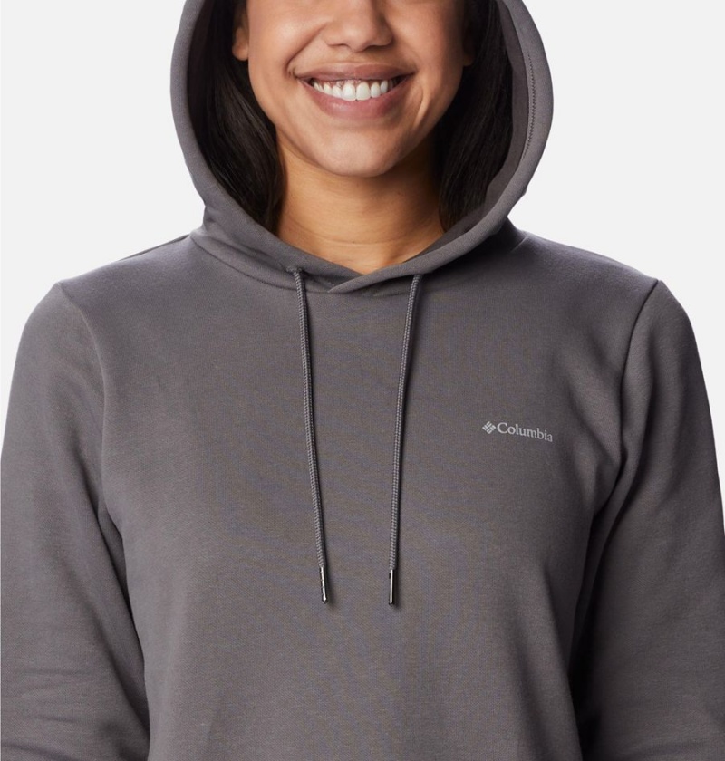 Columbia Rush Valley Long Women's Hoodie Grey | ROPTMV-321