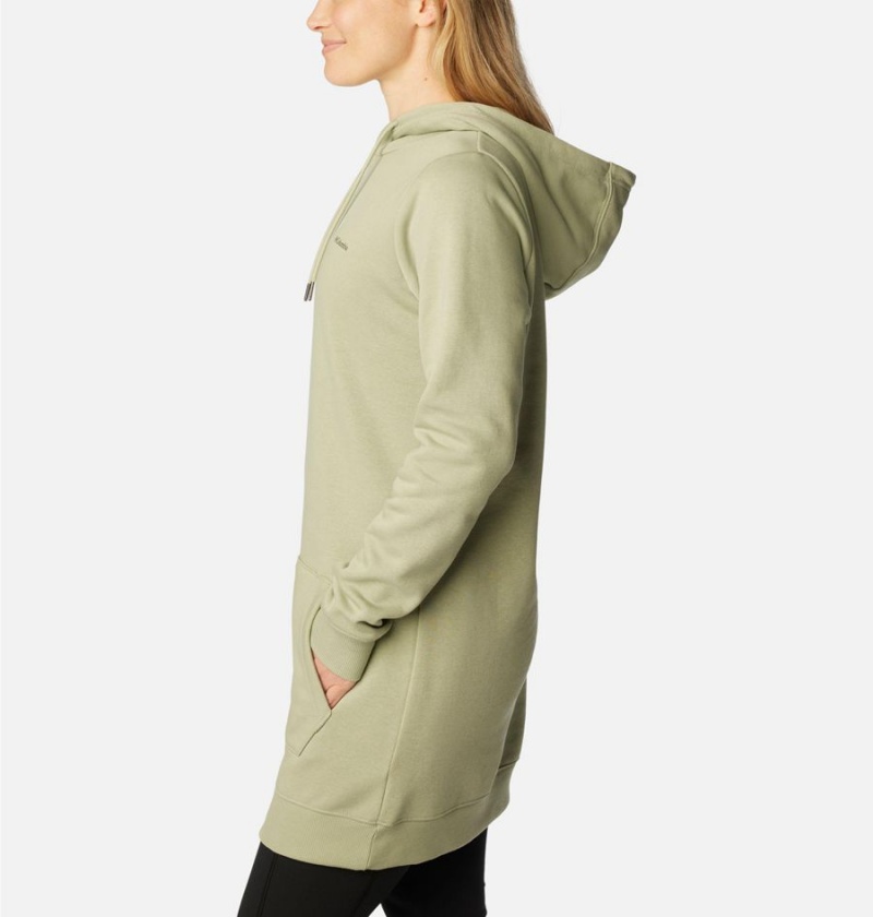 Columbia Rush Valley Long Women's Hoodie Green | GPHIYT-571