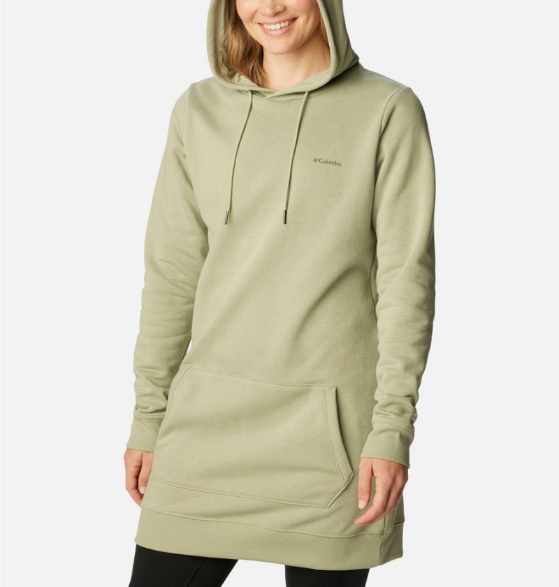 Columbia Rush Valley Long Women's Hoodie Green | GPHIYT-571