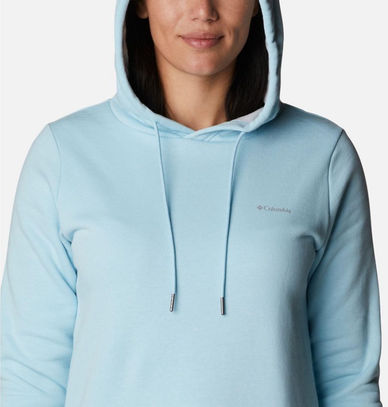 Columbia Rush Valley Long Women's Hoodie Blue | WAETVX-056