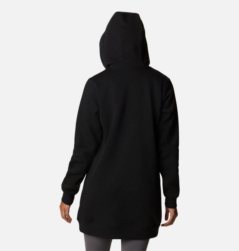 Columbia Rush Valley Long Women's Hoodie Black | YKWGML-437