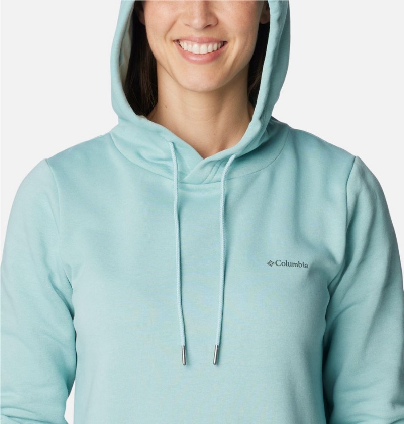 Columbia Rush Valley Long Women's Hoodie Turquoise | KREYFZ-061
