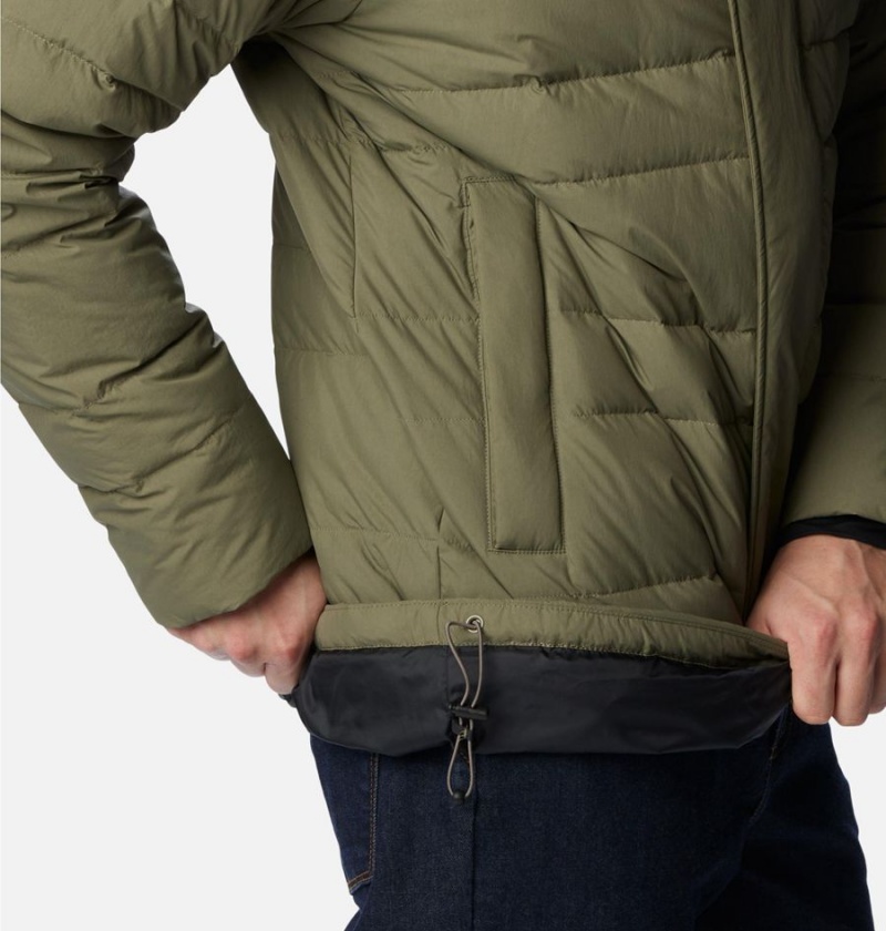 Columbia Saltzman Parka Insulated Men's Puffer Jacket Green | VPNSER-438