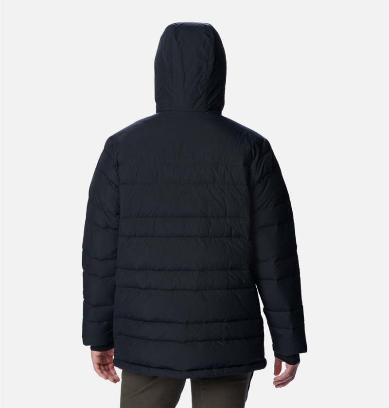 Columbia Saltzman Parka Insulated Men's Puffer Jacket Black | UAOLWF-356