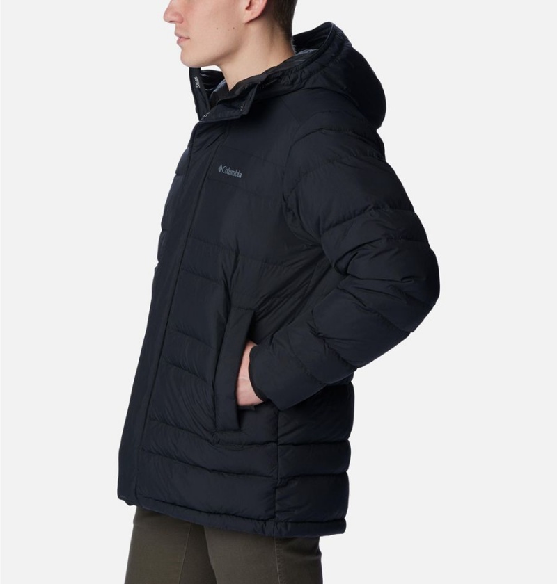 Columbia Saltzman Parka Insulated Men's Puffer Jacket Black | UAOLWF-356