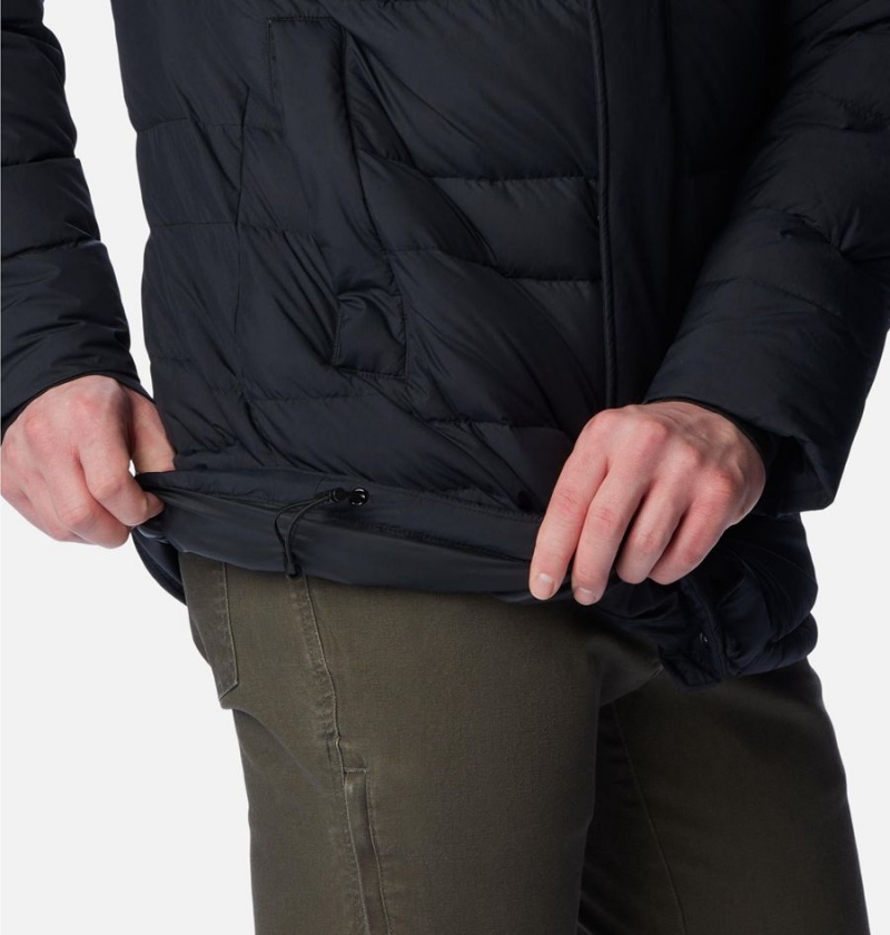 Columbia Saltzman Parka Insulated Men's Puffer Jacket Black | UAOLWF-356