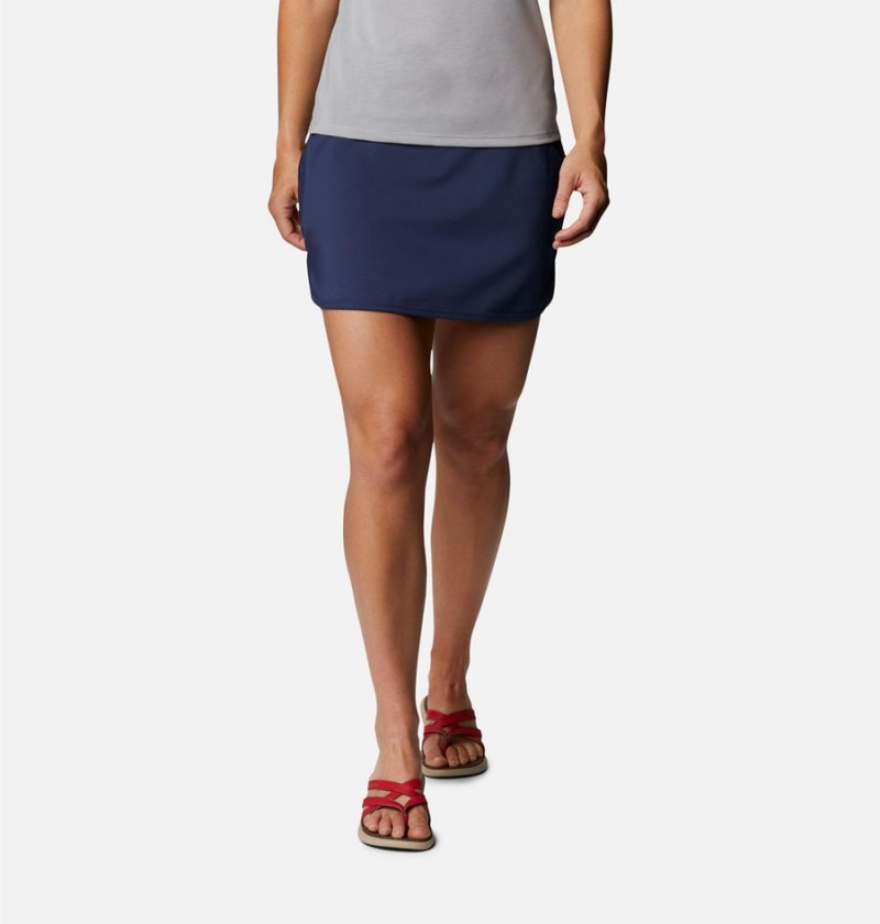 Columbia Sandy Creek Stretch Women\'s Skirts Navy | RDIJSA-853