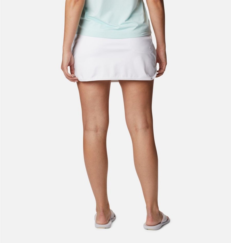 Columbia Sandy Creek Stretch Women's Skirts White | YBCZUH-860