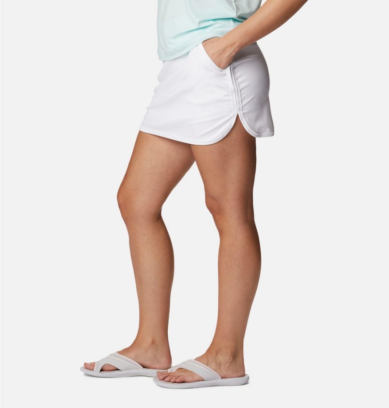 Columbia Sandy Creek Stretch Women's Skirts White | YBCZUH-860