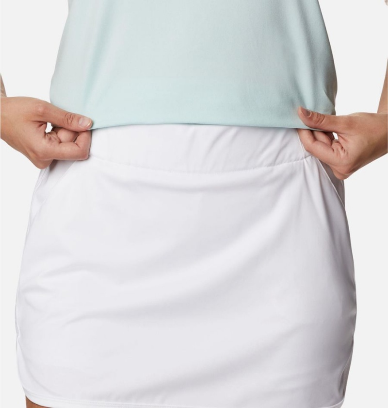 Columbia Sandy Creek Stretch Women's Skirts White | YBCZUH-860