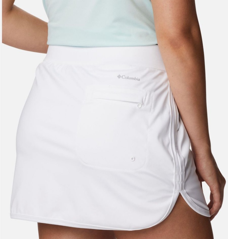 Columbia Sandy Creek Stretch Women's Skirts White | YBCZUH-860