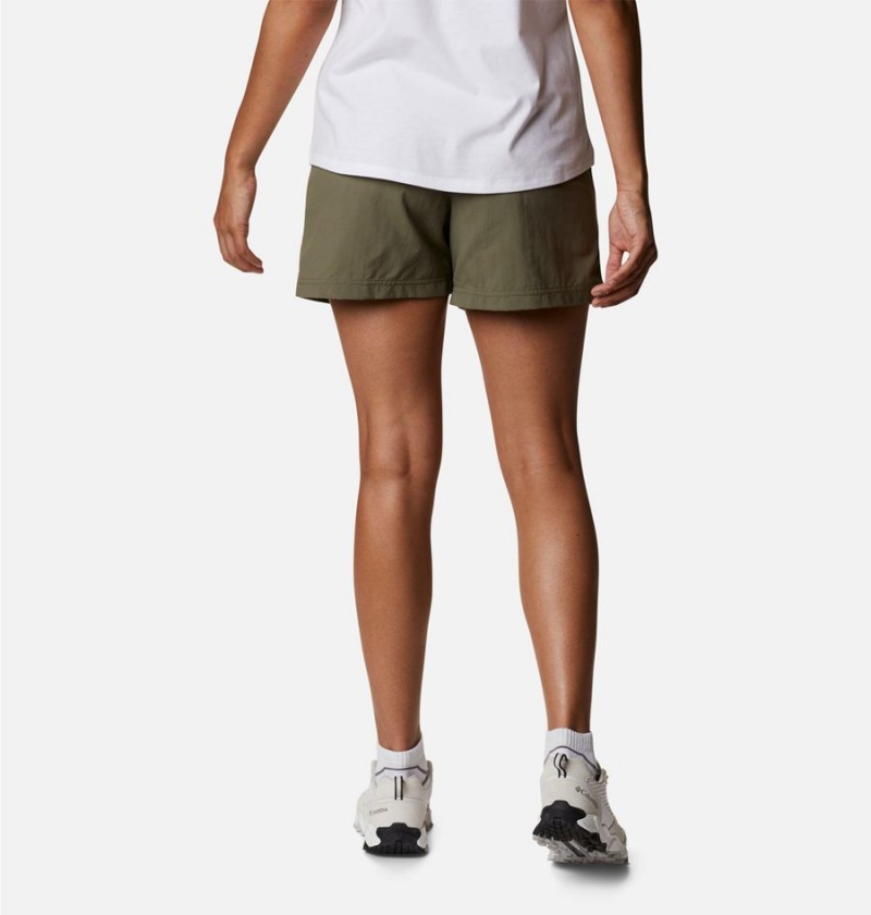 Columbia Sandy River Women's Shorts Green | FOQEPV-084