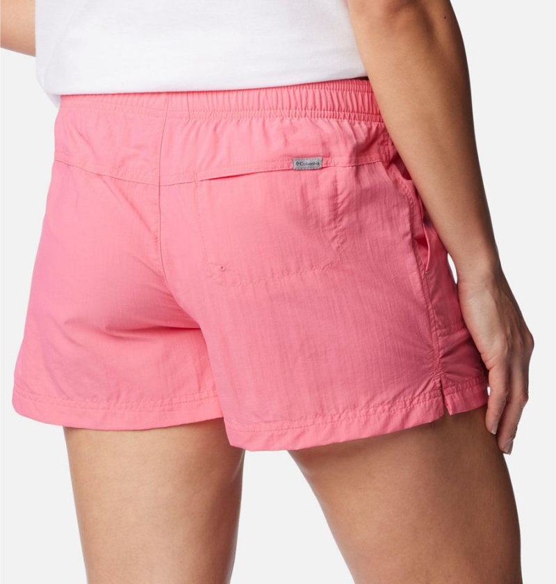 Columbia Sandy River Women's Shorts Pink | UHJATV-258