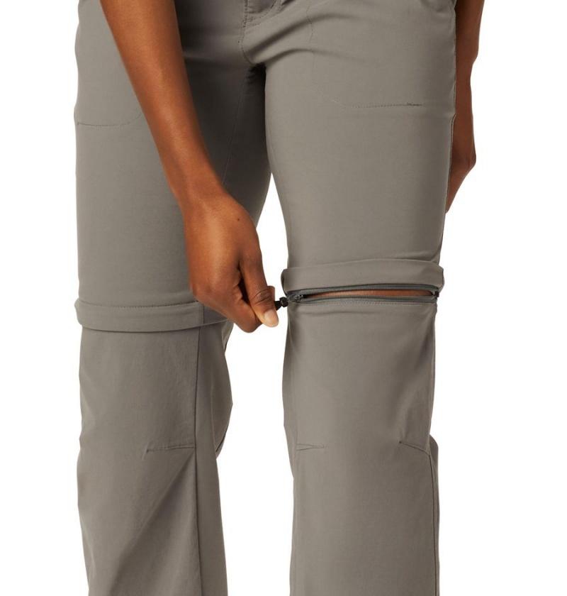 Columbia Saturday Trail II Stretch Convertible Women's Pants Grey | QHCXDF-740