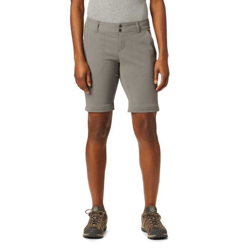 Columbia Saturday Trail II Stretch Convertible Women's Pants Grey | QHCXDF-740