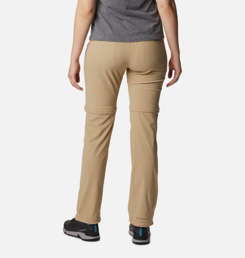 Columbia Saturday Trail II Stretch Convertible Women's Pants Khaki | TRBIMS-084