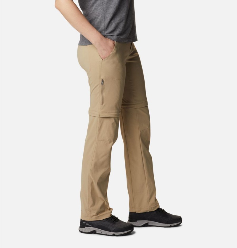 Columbia Saturday Trail II Stretch Convertible Women's Pants Khaki | TRBIMS-084