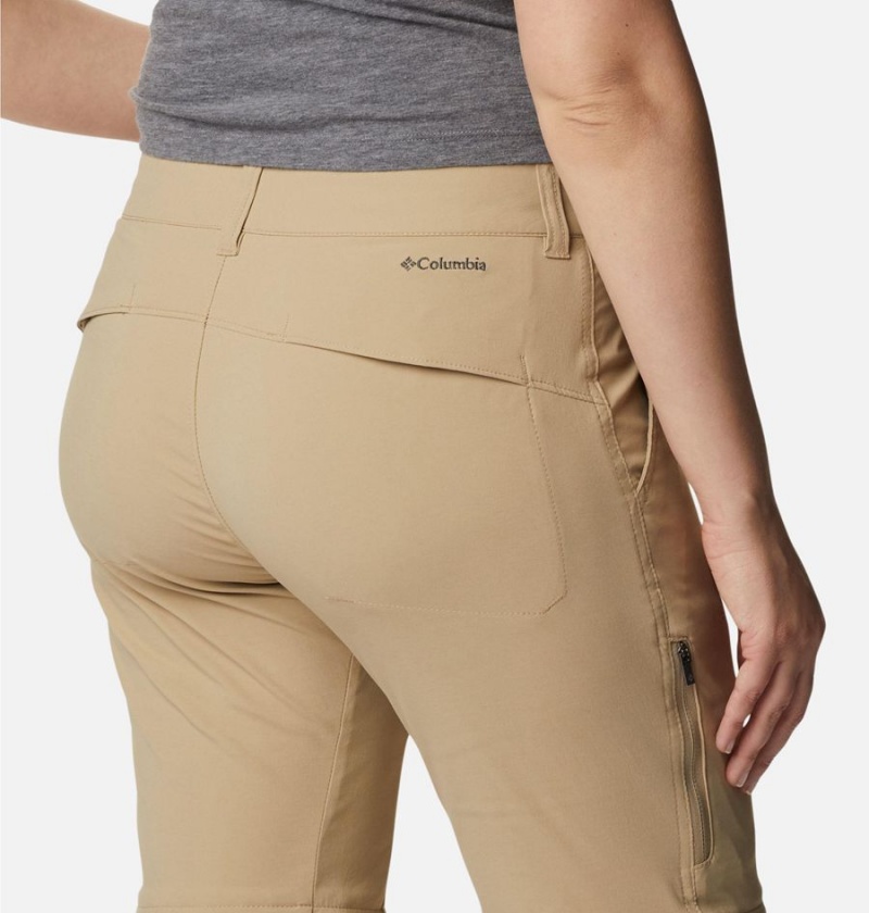 Columbia Saturday Trail II Stretch Convertible Women's Pants Khaki | TRBIMS-084